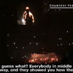 Kanye ends concert after epic election rant