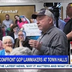 Republicans Were NOT Prepared For Town Hall Backlash On Donald Trump