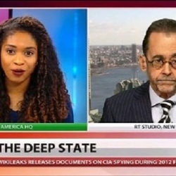 Deep state and mainstream media working together to get rid of Trump