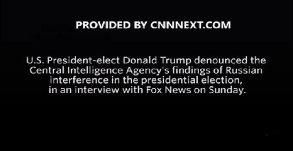 Trump Denounces CIA Findings on Russia Election